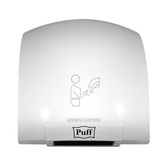 Сушилка для рук PUFF-8820, 2000 Вт, пластик, белая