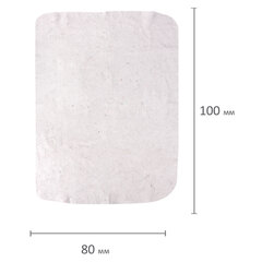 Тряпка для мытья пола 80&times;100 см, плотность 190 г/<wbr/>м<sup>2</sup>, светлое ХПП, 100% хлопок, &laquo;Стандарт&raquo; LAIMA, 600837