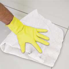 Тряпка для мытья пола 80&times;100 см, плотность 190 г/<wbr/>м<sup>2</sup>, светлое ХПП, 100% хлопок, &laquo;Стандарт&raquo; LAIMA, 600837