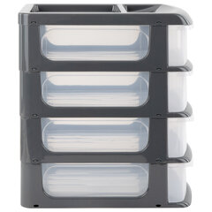 Бокс универсальный большой, 4 выдвижные секции, 37,6&times;25&times;35,5 см, М2768