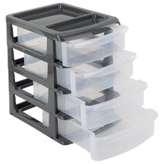 Бокс универсальный большой, 4 выдвижные секции, 37,6&times;25&times;35,5 см, М2768