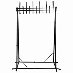 Вешалка напольная &laquo;Алла&raquo;, 1,82 м, 22 крючка, металл, черная