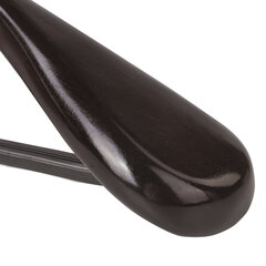 Вешалка-плечики, размер 48-50, деревянная, анатомическая, перекладина, цвет шоколад, BRABIX &laquo;Люкс&raquo;, 601165