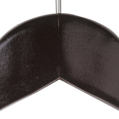 Вешалка-плечики, размер 48-50, деревянная, анатомическая, перекладина, цвет шоколад, BRABIX &laquo;Люкс&raquo;, 601165