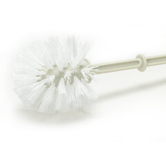 Ершик для унитаза с подставкой стандартной, &laquo;Блеск&raquo;, цвет мраморный/<wbr/>белый ротанг, IDEA, М 5010