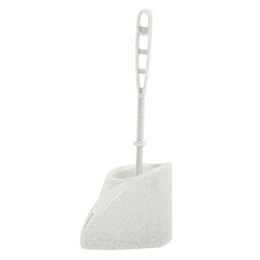 Ершик для унитаза с подставкой, угловой, &laquo;Блеск&raquo;, белый мрамор, IDEA, М 5012