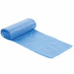 Мешки для мусора 30 л синие в рулоне 30 шт. прочные, ПНД 10 мкм, 50&times;60 см, LAIMA, 601378