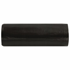 Мешки для мусора 60 л, черные, в рулоне 20 шт., ПНД 12 мкм, 60&times;70 см, ОФИСМАГ стандарт, 601383