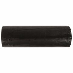 Мешки для мусора 120 л, черные, в рулоне 10 шт., ПНД 18 мкм, 70&times;110 см, ОФИСМАГ стандарт, 601388
