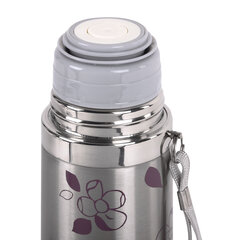 Термос LAIMA с узким горлом, 0,5 л, нержавеющая сталь, с рисунком, 601410