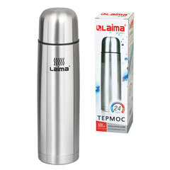 Термос LAIMA классический с узким горлом, 0,5 л, нержавеющая сталь, 601412