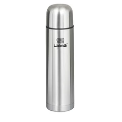 Термос LAIMA классический с узким горлом, 1 л, нержавеющая сталь, 601414