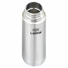 Термос LAIMA классический с узким горлом, 1 л, нержавеющая сталь, 601414