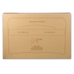 Диспенсер для покрытий на унитаз LAIMA PROFESSIONAL CLASSIC (Система V1) 1/<wbr/>2 сложения, белый, ABS-пластик, 601429