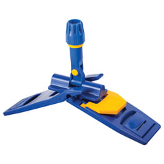 Держатель-флаундер 40 см, для плоских МОПов (ТИП У/<wbr/>К, К, УВ), с зажимами, черенки тип A и B, LAIMA, 601463