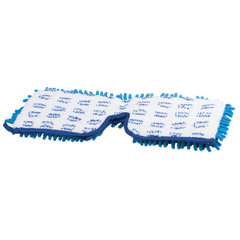 Насадка МОП плоская 40 см двусторонняя для швабр 601465/<wbr/>605026, микрофибра ворс/<wbr/>абразив, LAIMA, 601483