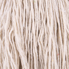 Насадка МОП для швабры LAIMA, веревочная, длина ворса 26 см,165 г, хлопок, швабра 601470, для дома и офиса, 601489