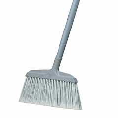 Совок для мусора КОМПЛЕКТ щетка + 2 рукоятки по 94 см, закрывающаяся крышка ЛОВУШКА, серый LAIMA PROFESSIONAL, 601508