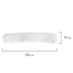 Насадка-шубка для окномойки 601518, акрил/<wbr/>дакрон, рабочая часть 35 см, липучки, LAIMA PROFESSIONAL, 601520