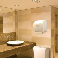 Контейнер для мусора, 43 л, KIMBERLY-CLARK Aquarius, белый, 56,9&times;42,2&times;29 см, 6993