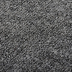 Коврик входной ворсовый влаго-грязезащитный, 90&times;120 см, толщина 7 мм, серый, VORTEX