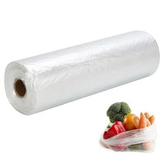 Пакеты фасовочные КОМПЛЕКТ 500 шт., 25&times;40, ПНД, 7 мкм, рулон на втулке