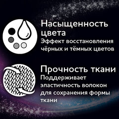 Гель для стирки 3 л ЛАСКА "Сияние черного", концентрат