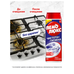Чистящее средство 480 г, ПЕМОЛЮКС, чистота и гигиена, &laquo;Пихта и эвкалипт&raquo;, порошок