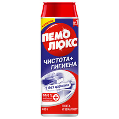 Чистящее средство 480 г, ПЕМОЛЮКС, чистота и гигиена, "Пихта и эвкалипт", порошок