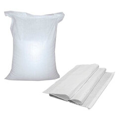 Мешки полипропиленовые до 50 кг, комплект 100 шт., 105&times;55 см, вес 72 г, широкого спектра применения, белые