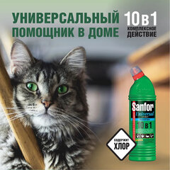 Чистящее средство 750 г, SANFOR Universal (Санфор Универсал) "Морской бриз", гель