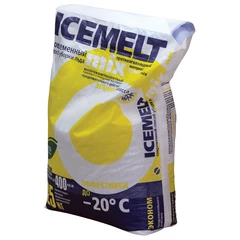 Реагент антигололедный 25 кг, ICEMELT "Mix", до -20С, хлористый натрий, мешок