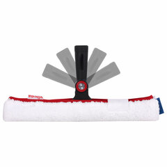 Щетка для мытья окон VILEDA &laquo;Эволюшн&raquo; + шубка из микрофибры, ширина 35 см (без черенка)