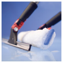 Насадка-шубка для мытья окон VILEDA &laquo;Эволюшн&raquo;, микрофибра, ширина 35 см (к щетке 602099)