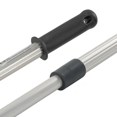 Черенок рукоятка телескопическая VILEDA PROFESSIONAL 2х1,25 м (до 2,5м) алюминиевый, используется с шубкой 602099, со стяжкой 602101, 179661