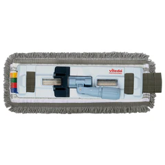 Насадка МОП для держателя 40 см, уши (ТИП УВ) ПЭ/хлопок/микрофибра, VILEDA PROFESSIONAL "Трио УльтраСпидПро"