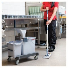 Держатель-флаундер 40 см, для плоских МОПов (ТИП У/<wbr/>К, К, УВ), черенки типов А и B, VILEDA &laquo;УльтраСпидПро&raquo;