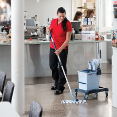 Тележка уборочная VILEDA &laquo;УльтраСпидПро&raquo;, 1 съемное ведро на 25 л, платформа, без ручки, туннельный отжим