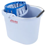 Ведро VILEDA PROFESSIONAL "Супер-моп", с системой отжима для веревочных и ленточных МОПов, овальное, объем 10 л