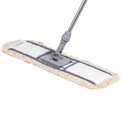 Насадка МОП плоская 60 см для швабры-рамки, карманы, хлопок, VILEDA &laquo;ДастМоп&raquo;, 118102