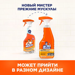 Средство для кухни 520 мл, МИСТЕР МУСКУЛ "Энергия цитруса", распылитель