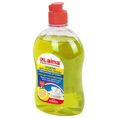 Средство для мытья посуды 500 г, LAIMA PROFESSIONAL, концентрат, &laquo;Лимон&raquo;, 602299
