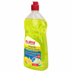 Средство для мытья посуды 1 кг, LAIMA PROFESSIONAL, концентрат, &laquo;Лимон&raquo;, 602300