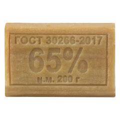 Мыло хозяйственное 65%, 200 г, МЕРИДИАН, без упаковки, МИНПРОМТОРГ