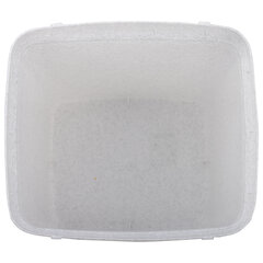 Ведро мусорное с КРЫШКОЙ (качающейся) 15 литров, &laquo;СВИНГ&raquo;, 47&times;27&times;23 см, серое, IDEA, М 2462