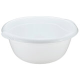 Таз 16 л, хозяйственный, круглый, с ручками, пластиковый, 18,5х43,5х46,5 см, цвет белый, IDEA, М 2507