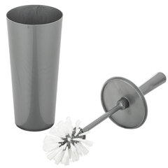 Ершик для унитаза с подставкой (высокий стан), закрытый, &laquo;Стар&raquo;, серебристый, IDEA, М 5017