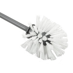 Ершик для унитаза с подставкой (высокий стан), закрытый, &laquo;Стар&raquo;, серебристый, IDEA, М 5017