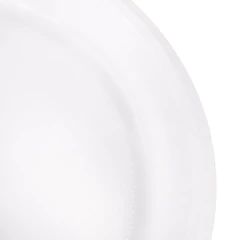 Одноразовые тарелки плоские, КОМПЛЕКТ 100 шт., пластик, d=220 мм, СТАНДАРТ, белые, ПП, холодное/<wbr/>горячее, LAIMA, 602649