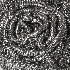 Губки (мочалки) металлические, спиральные, 3&times;20 г, КОМПЛЕКТ 3 шт., для посуды, гриля, плиты, LAIMA, 603102